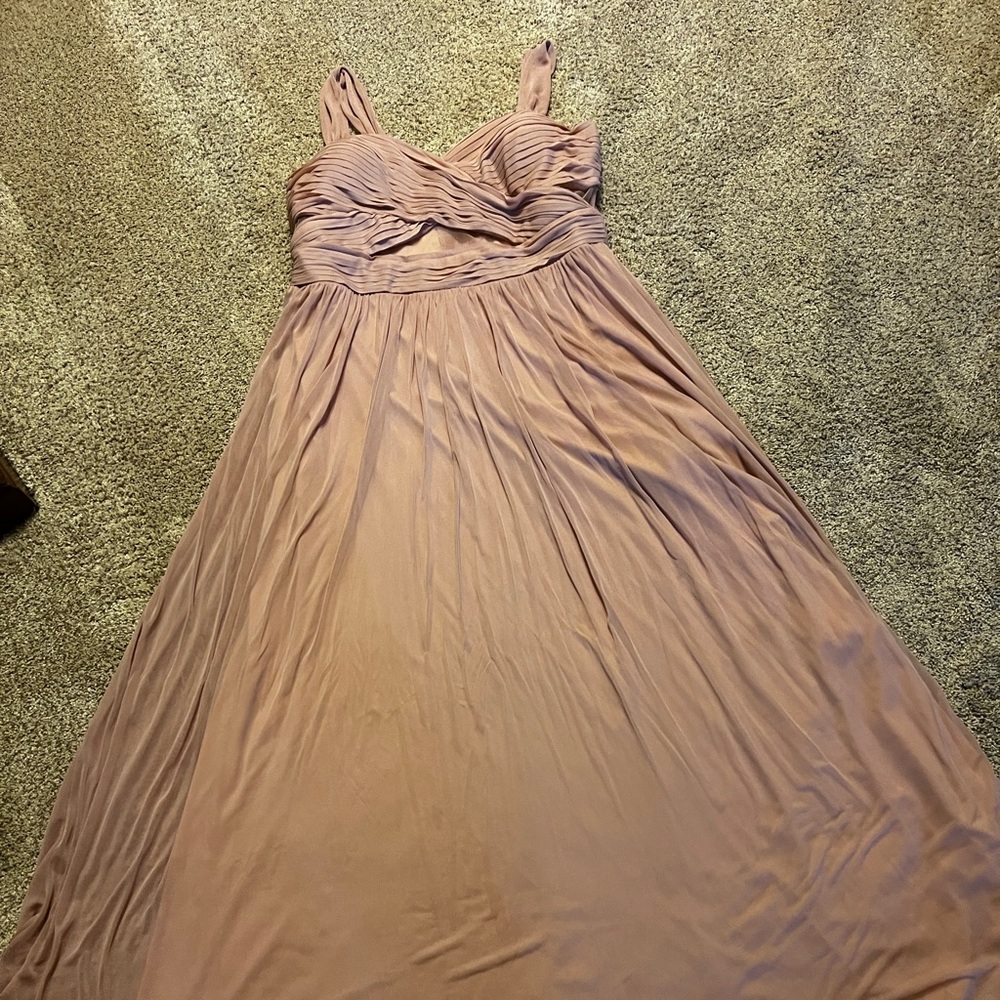 Birdy Strapless mauve Dress